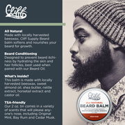 Beard Balm Puck - Cedar Musk