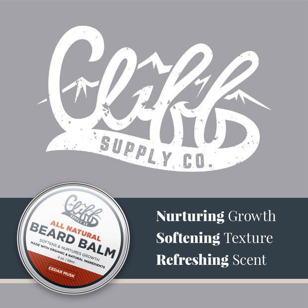 Beard Balm Puck - Cedar Musk
